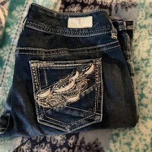 Boot cut jeans. Size 9